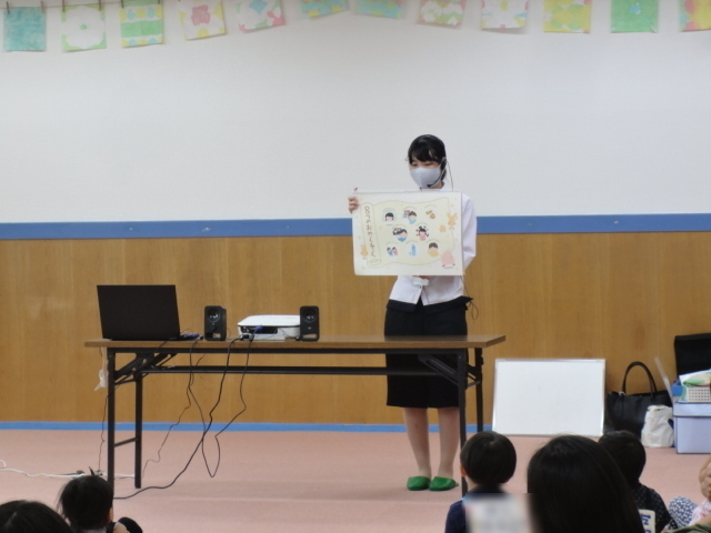諏訪山児童館さまで健康セミナーを開催いたしました。