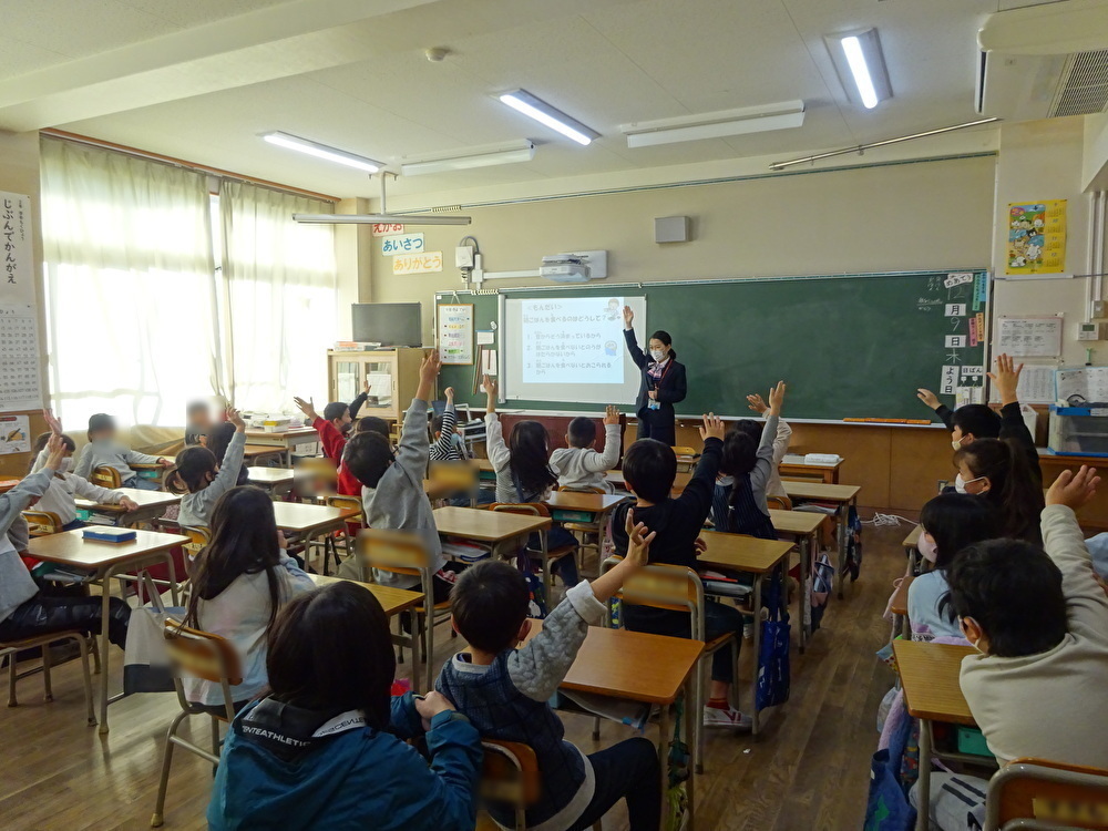 神戸市立名倉小学校さまで出前授業を実施しました。