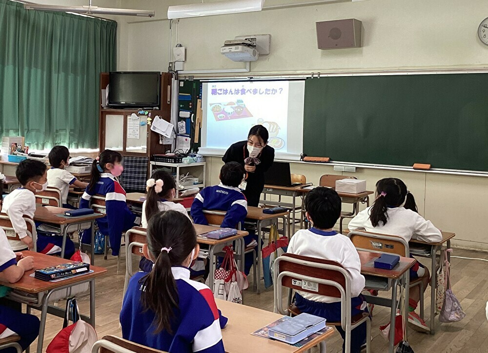 神戸市立松尾小学校さまで出前授業を実施しました。